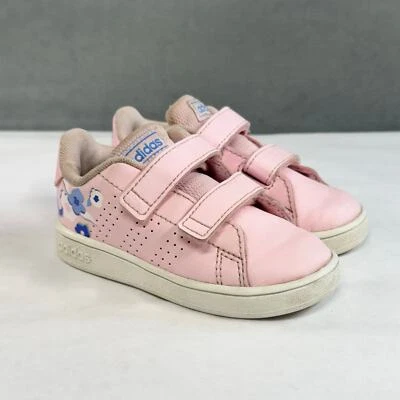 Adidas кроссовки для девочек розовый и цветы - США 6K - хорошее состояние - Изображение 1 из 4