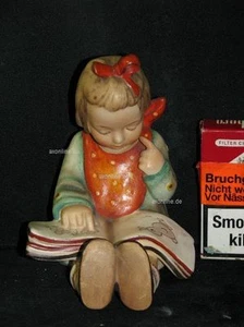 Goebel Hummel 14/A "Der Bücherwurm, Buchstütze", bookworm, book end, Krone - Bild 1 von 1