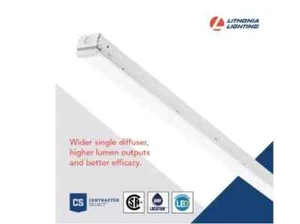 Lithonia Lighting MNSS L48 ALO3 MVOLT GZN SWW3 LED Single Lens Strip Light, Mult - Picture 1 of 3