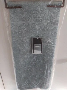 Laura Hart Embroidered Throw 50" X 60" Spa Blue - Picture 1 of 4