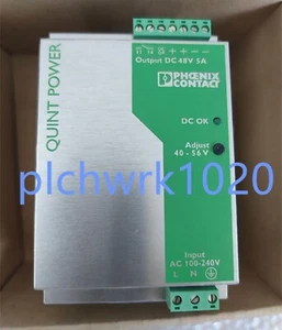 1 PCS NEW IN BOX Phoenix Power Supply 2866255 QUINT-PS-100-240AC/48DC/ 5 - Picture 1 of 5