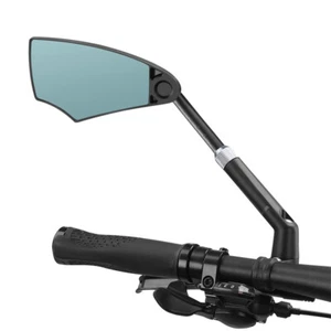 WEST BIKING Specchio Manubrio Bici Antiriflesso MTB Specchio Bici Nero 20-23mm - Foto 1 di 20