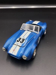 RARE REVELL 1:24 1965 REVELL SHELBY 1:24 COBRA 427 RACING (Blue) DIECAST MODEL - Picture 1 of 7