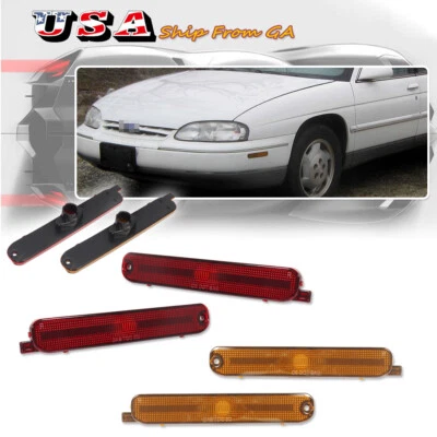 95-01 CHEVROLET LUMINA / 95-99 MONTE CARLO MARCADOR LATERAL DELANTERO Y TRASERO (ROJO ÁMBAR) Foto 1 de 4