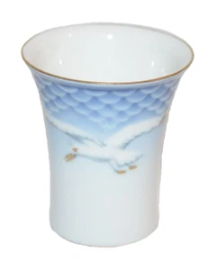 Vtg Bing & Grondahl Seagull Toothpick Holder Mini Bud Vase Porcelain Denmark - Picture 1 of 9