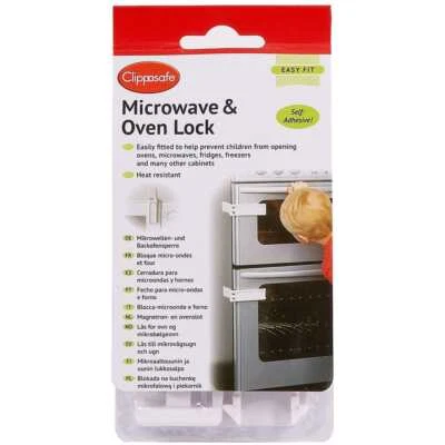 Clippasafe Microwave/Oven Lock/Latch Kitchen Child/Kids Safety Baby Proofing NEW - Image 1 of 4