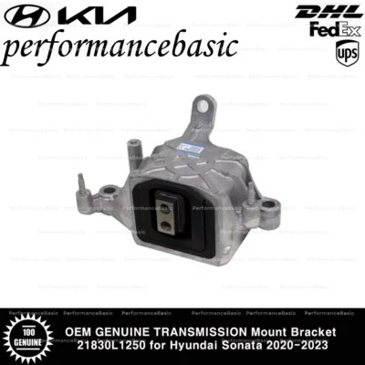 OEM GENUINE TRANSMISSION Mount Bracket 21830L1250 for Hyundai Sonata 2020-2023 - Image 1 of 2
