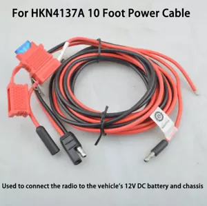 HKN4137A Cavo di alimentazione per radio mobile CM140 CM160 CM200 CM300 XTL5000 GM3188 - Foto 1 di 6