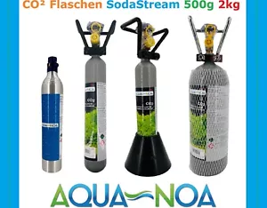 Aquarium - CO2 Flasche 2kg, 500g mit Cage Mehrweg | Soda, ALU, Aluminium CO2 - Bild 1 von 12