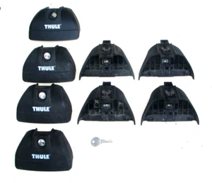 Thule 460R Rapid Podium Brackets EXC Clean Cond. Comes w/Locks & Key N218 - Picture 1 of 6