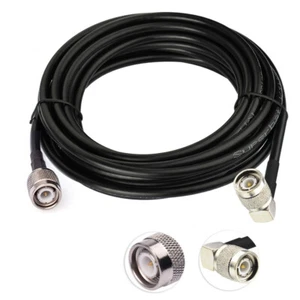 TNC Male to TNC Male Right Angle KSR195 10Meter for Trimble 41300-10 GPS Antenna - Picture 1 of 5