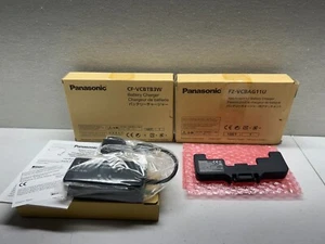 PANASONIC CF-VCBTB3W & FZ-VCBAG11UW BATTERY CHARGER & ATTACHMENT TOUGHBOOK FZ-G1 - Picture 1 of 7