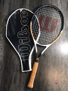 Raqueta de tenis Wilson US Open Graphite Hybrid Technology 4 1/4 agarre L2. - Imagen 1 de 16