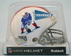 NFL NEW ENGLAND PATRIOTS 1965 - 1981 Throwback Riddell VSR4 Mini Helm - Bild 1 von 4