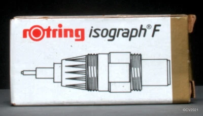 Rotring 758 050 isograph F 0,5 mm - Zeichenkegel / replacement nib - NOS  - Bild 1 von 3