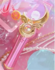 Sailor Moon Bacchetta Magica Multiuso Power Bank Stick Luce Cosplay Giocattolo 15Colori - Foto 1 di 4