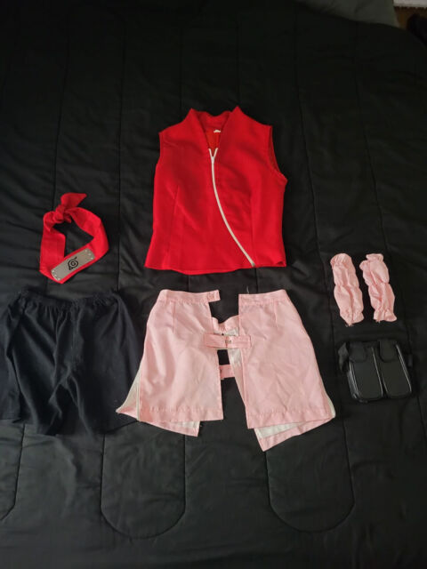 Nartuo Sakura Haruno Cosplay Costume - Cosrea Cosplay