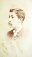 Victorian Carte de Visite Card Photograph by F J Brett of Lower Clapton