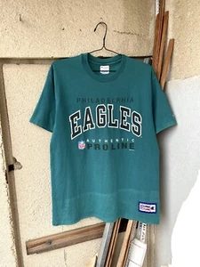 Vintage 1996 Philadelphia Eagles Champion NFL Football 90s T-Shirt Size L - Picture 1 of 15