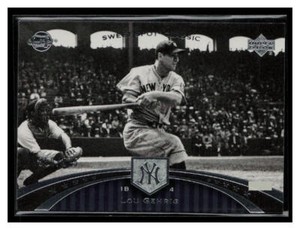 2007 Upper Deck Sweet Spot Classic #150 Lou Gehrig /575