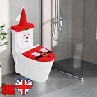 Christmas Toilet Overcoat Cases Cute Toilet Cover Set for Bathroom Decorations