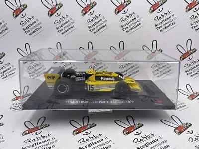 DIE CAST " RENAULT RS01 JEAN PIERE JABOUILLE 1977 " + BOX AUTO DA CORSA 1/24 - Immagine 1 di 2