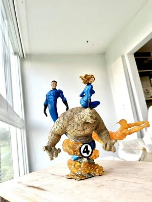 Fantastic Four Diorama - Marvel Sideshow Como Nuevo Muy Buen Estado - No se muestra Foto 1 de 4