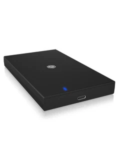 ICY BOX IB-200T-C3 SSD enclosure Black 2.5" - Afbeelding 1 van 1