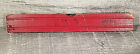 Vintage Happi Time Sears Roebuck Red Wooden Level in well used condition