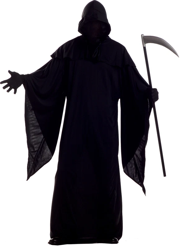 Horror Robe Evil Death Dark Gothic Priest Adult Costume - Image 1 of 1