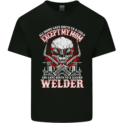 Welder Son Funny Welding Skull Mom Kids T-Shirt Childrens - Image 1 of 2