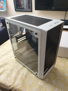 Fractal Design Meshify C Mid ATX PC-Gehäuse weiß Hartglas - Bild 1 von 3