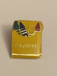 Pin de solapa de crayón voluntario P57 - Imagen 1 de 4