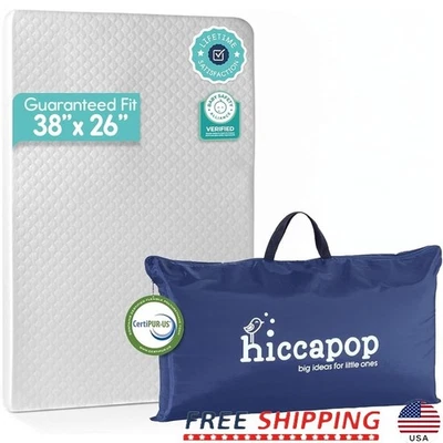 Pack & Play матрас пены удобный водонепроницаемый гипоаллергенный с сумка для переноски новый - Изображение 1 из 4