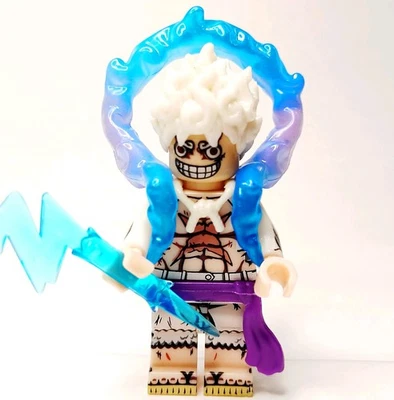 Monkey D. Luffy Gear 5 Minifig One Piece - Image 1 of 4