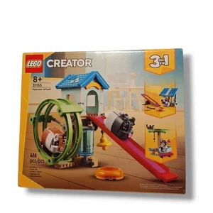 LEGO CREATOR 3 en 1 Rueda para Hámster 31155 416 piezas 2024 Edades 8+ Sellado NUEVO  - Imagen 1 de 3