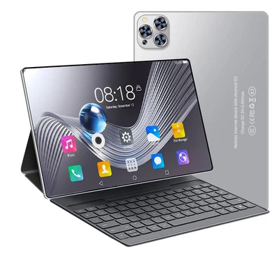 New10.1" WIFI /4GTablet Android 12 HD 256GB Tablet Pad 8Core Netflix Dual Camera - Image 1 of 4