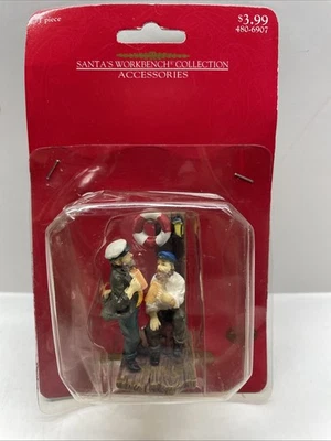 Santa's Workbench Village 2000 Figurine 2-Sailors Drinking  2.75" High - Image 1 of 4
