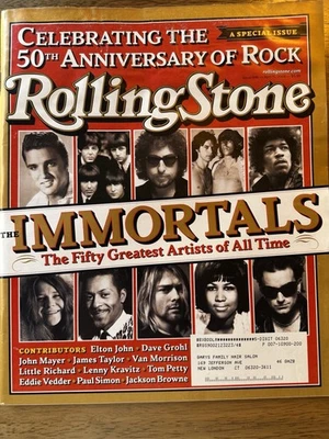 Rolling Stone Magazine April 15 2004 50th Anniversary of Rock - Image 1 of 3
