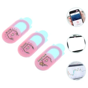  3 PCS Camera Laptop Cover Webcam Privacy Pig Computer Phone Creative - Bild 1 von 12