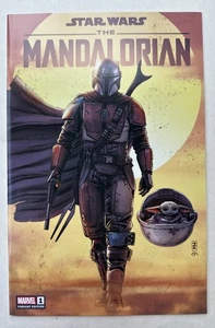 Star Wars MANDALORIAN #1 Variant Edition Marvel Comics 2022 Bagged and Boarded - Picture 1 of 3