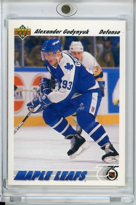 1991-92 Upper Deck #466 Alexander Godynyuk - Image 1 of 2