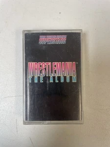 WRESTLEMANIA THE ALBUM AUDIO CASSETTE TAPE 1999 WWF *SUPERSTARS* - Picture 1 of 4