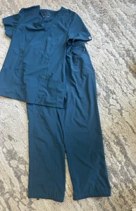 Damen Scrubs by Cherokee Infinity Set Top Medium Hose Large türkis - Bild 1 von 3
