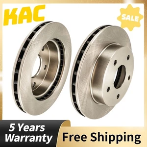 2 rotores de freno de disco delanteros para Dodge Ram Dakota y Mitsubishi Raider 2005-2011 - Imagen 1 de 19