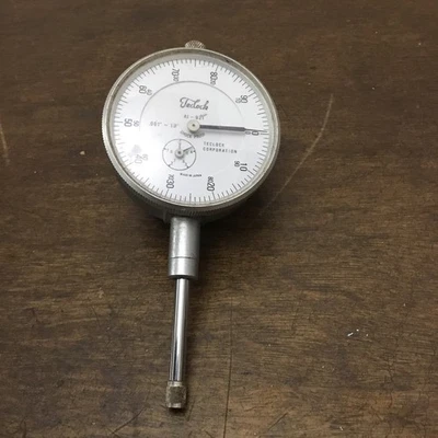 Teclock Corporation 表盘指示器 0 至 1 英寸 0.001 英寸 A1-921 日本制造 AI-921 — 第 1/4 张图片