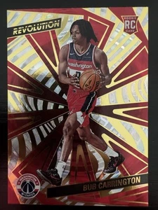 2024-25 Panini Revolution - Rookies Bub Carrington #121 Fractal (RC) - Bild 1 von 2