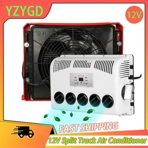 12V Car RV Split Caravan Air Conditioner For Engineering Truck Bus AC - Picture 1 of 13