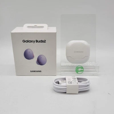 Samsung Galaxy Buds2 SM-R177 Noise Canceling Earbuds Lavender - Image 1 of 4
