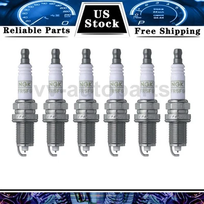 Juego de bujías de alto rendimiento NGK 6 PIEZAS para Ford Probe Foto 1 de 3